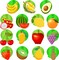 30PCS Tutti Frutti Hanging Swirl Decorations – Summer Fruit Party Ceiling Streamers, Tropical Fruit Theme Party Supplies for Birthday, Baby Shower & Celebration Decor